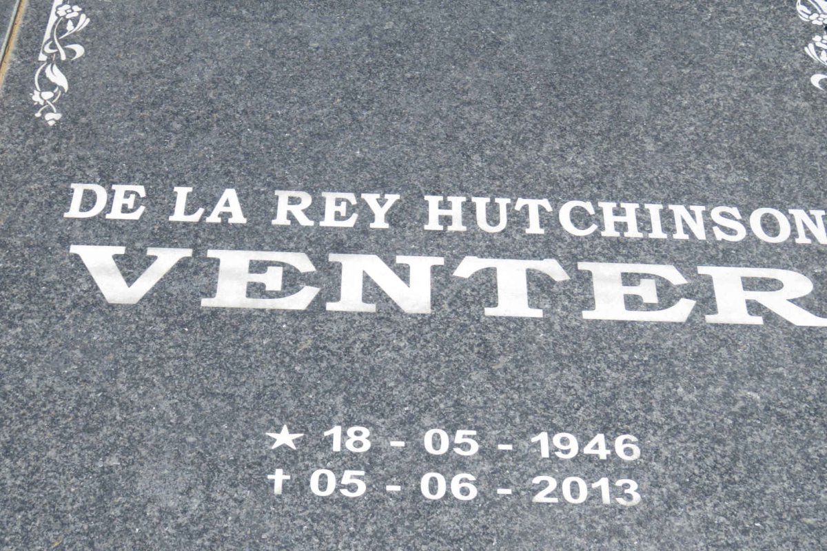 VENTER De la Rey Hutchinson 1946-2013