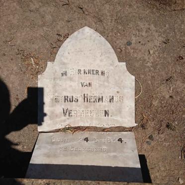 VERMEULEN Petrus Hermanus 18?7-1934
