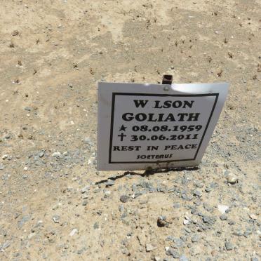 WILSON Goliath 1959-2011