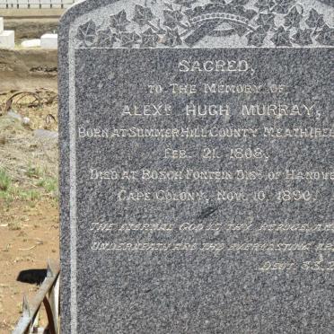 MURRAY Alexander Hugh 1808-1890