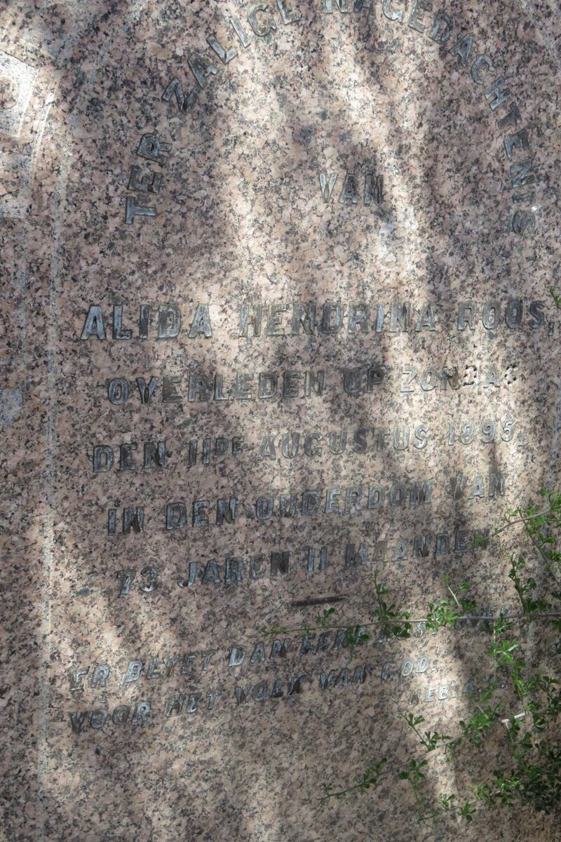 ROOS Alida Hendrina -1895