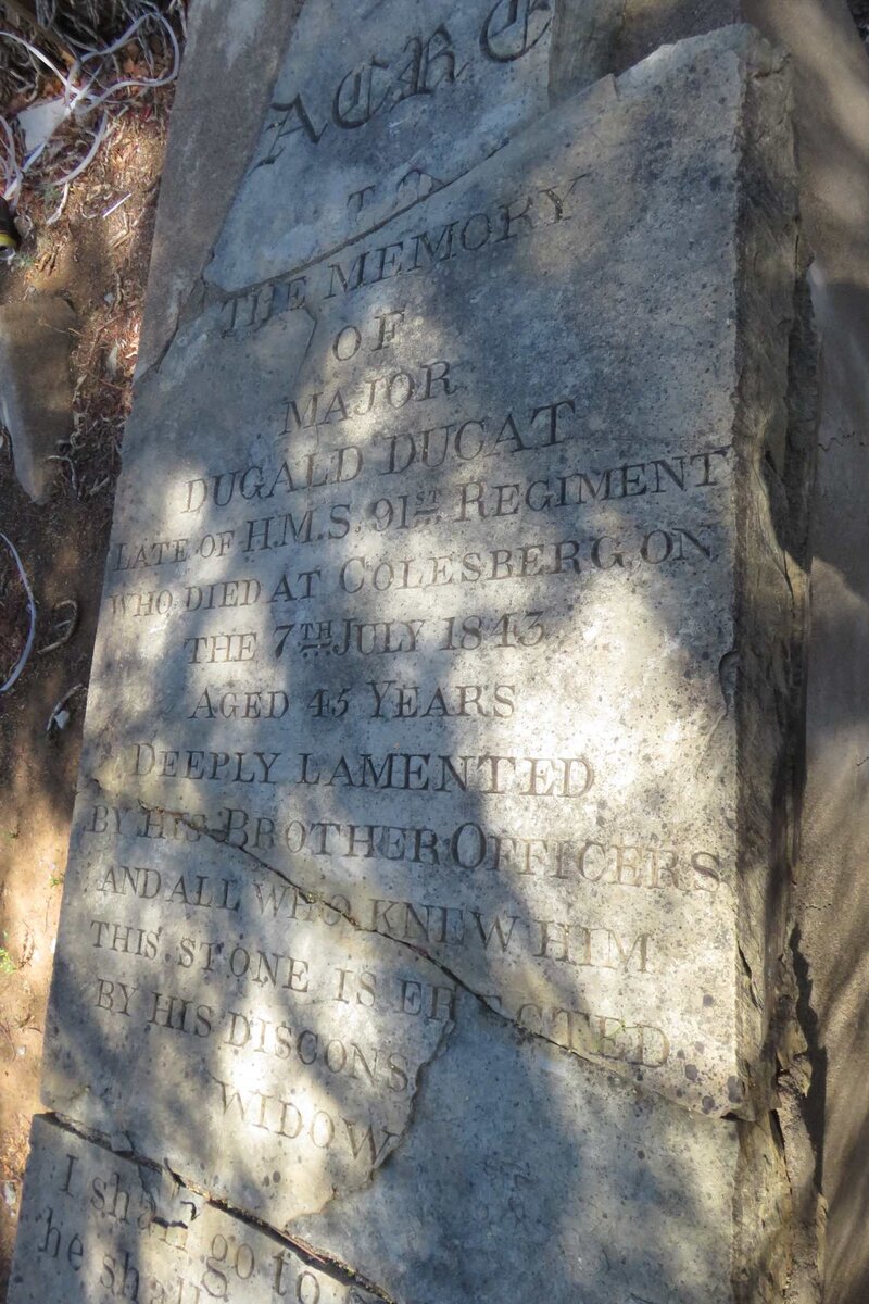 DUCAT Dugald -1843