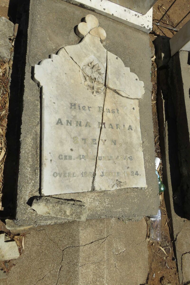 STEYN Anna Maria 1846-1924