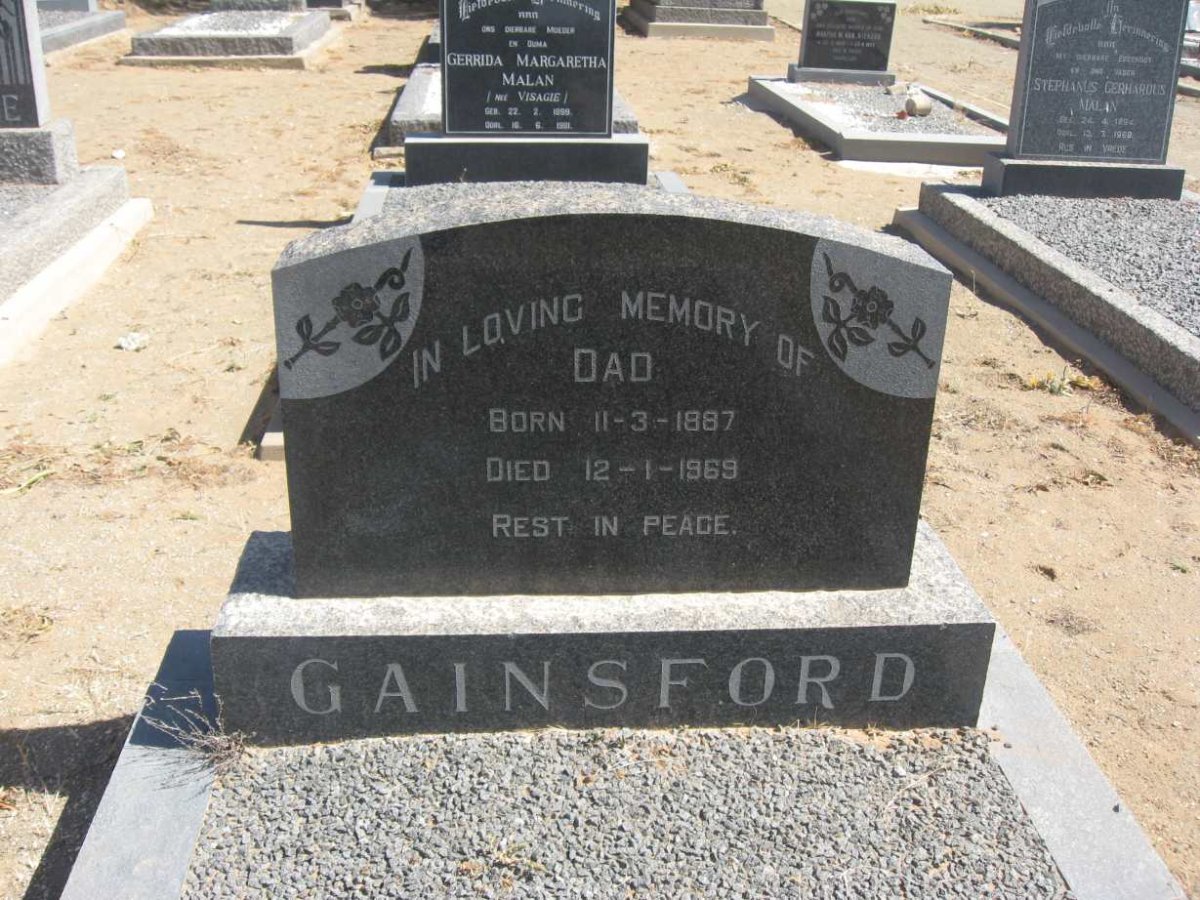 GAINSFORD Richard 1887-1969