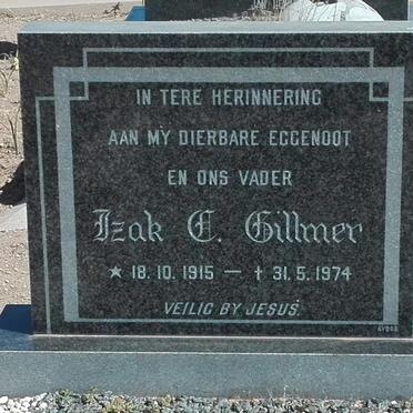 GILLMER Izak C. 1915-1974