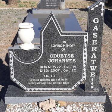 GASERATWE Odeutse Johannes 1979-2007