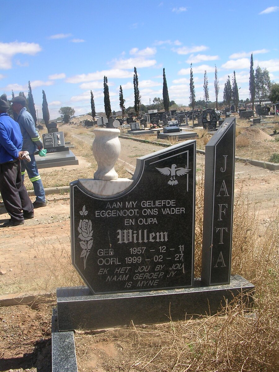 JAFTA Willem 1957-1999