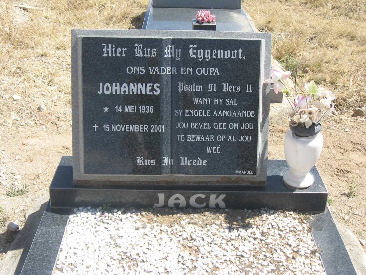 JACK Johannes 1936-2001