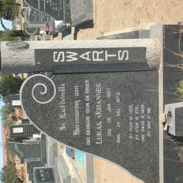 SWARTS Lukas Johannes 1952-1973