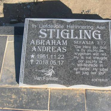 STIGLING Abraham Andreas 1961-2018