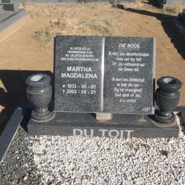 TOIT Martha Magdalena, du 1913-2002