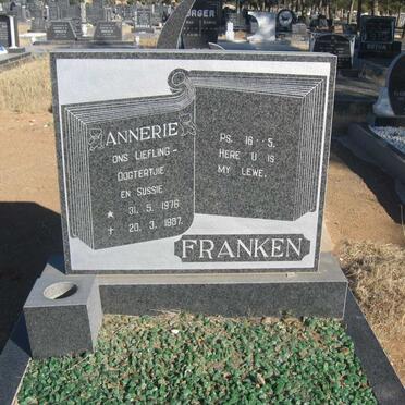 FRANKEN Annerie 1976-1987