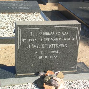 KITCHING J.W. 1943-1977
