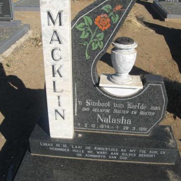 MACKLIN Natasha 1974-1991