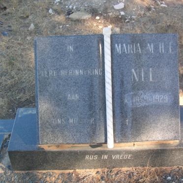NEL Maria M.H.E. 1929-