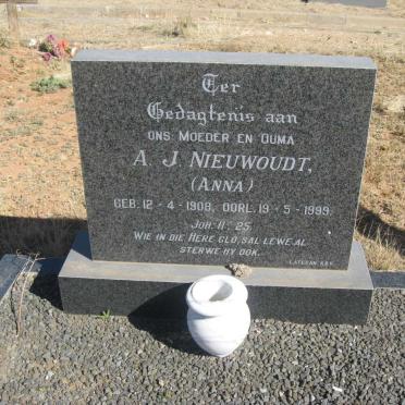 NIEUWOUDT A.J. 1908-1999