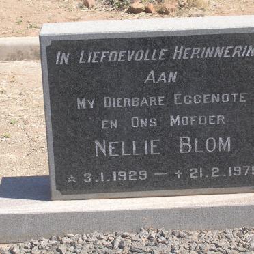 BLOM Nellie 1929-1975