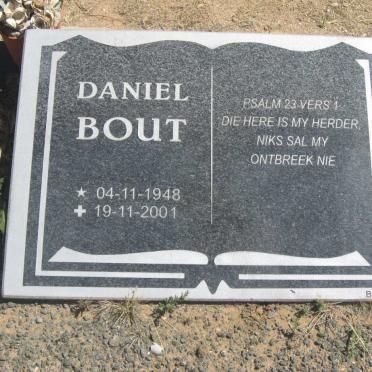 BOUT Daniel 1948-2001