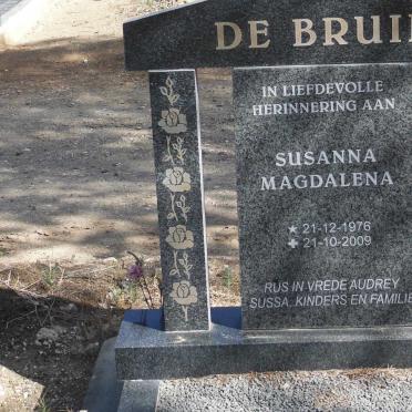 BRUIN Susanna Magdalena, de 1976-2009