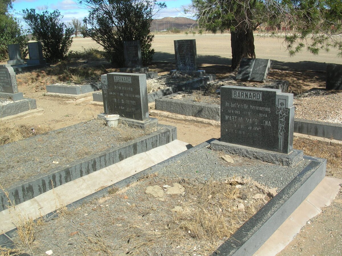 BARNARD Francois Johannes 1904-1970 &amp; Martha Magdalena VAN VUUREN 1908-