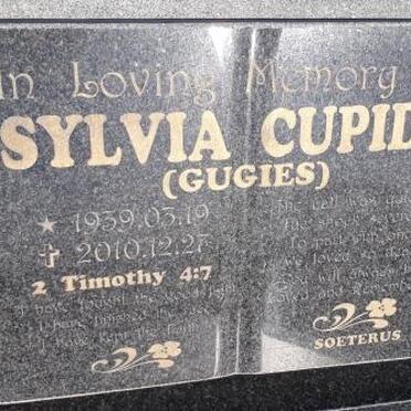CUPIDO Sylvia 1939-2010