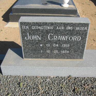 CRAWFORD John 1919-1994 &amp; Florence 1918-1984