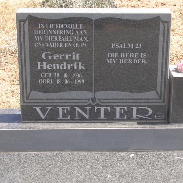 VENTER Gerrit Hendrik 1936-1999