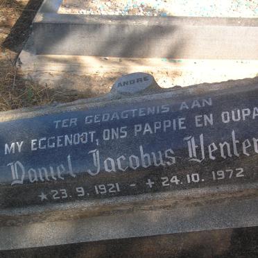 VENTER Daniel Jacobus 1921-1972