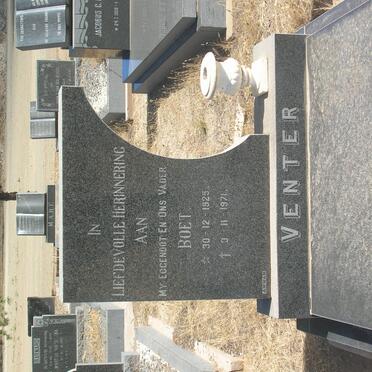 VENTER Boet 1925-1971 