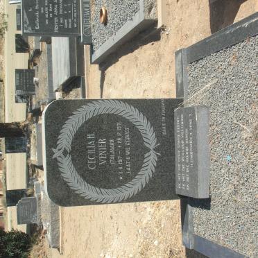 VENTER Cecilia H. nee Taljaard 1917-1971