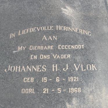VLOK Johannes H.J. 1921-1968