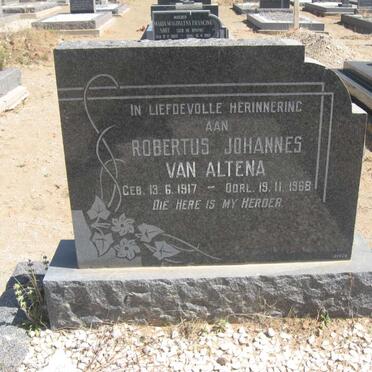 ALTENA Robertus Johannes, van 1917-1968