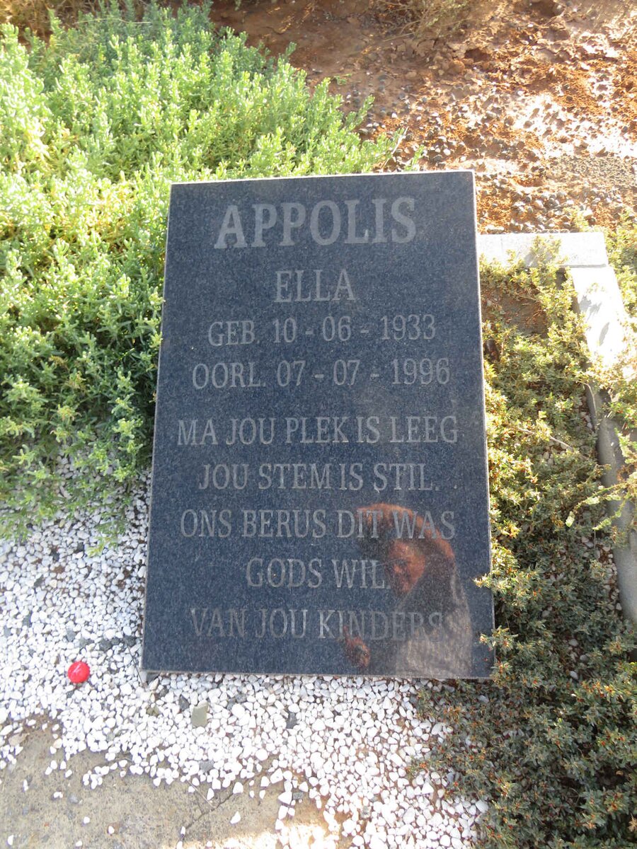 APPOLIS Ella 1933-1996