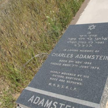 ADAMSTEIN Charles 1896-1975