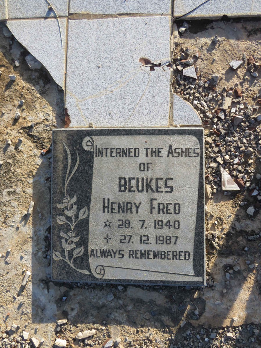 BEUKES Henry Fred 1940-1987