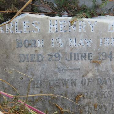 BAILEY Charles Henry 1886-1942