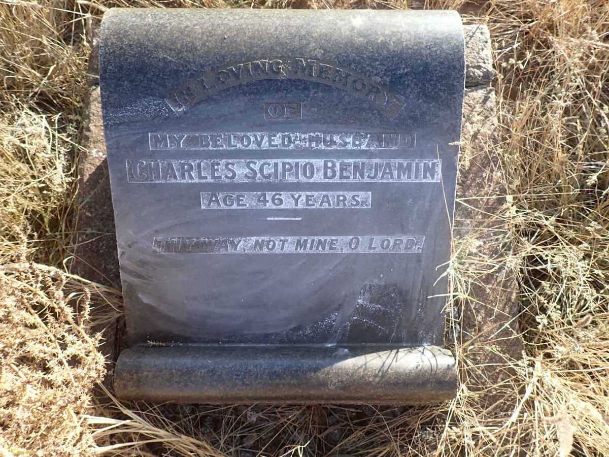 BENJAMIN Charles Scipio