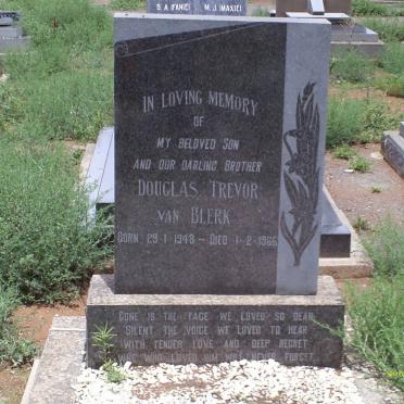 BLERK Douglas Trevor, van 1948-1966