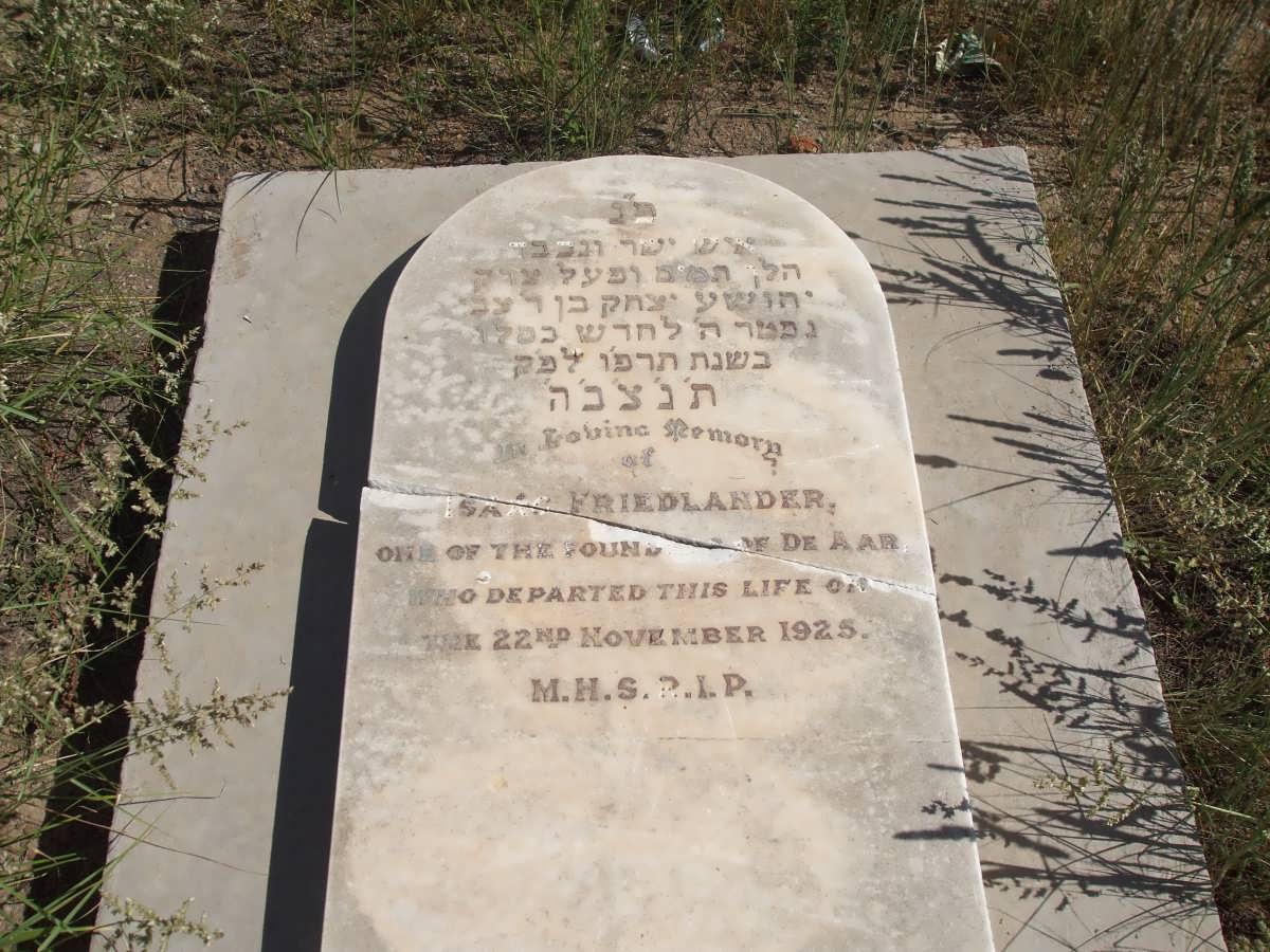 FRIEDLANDER Isaac -1925