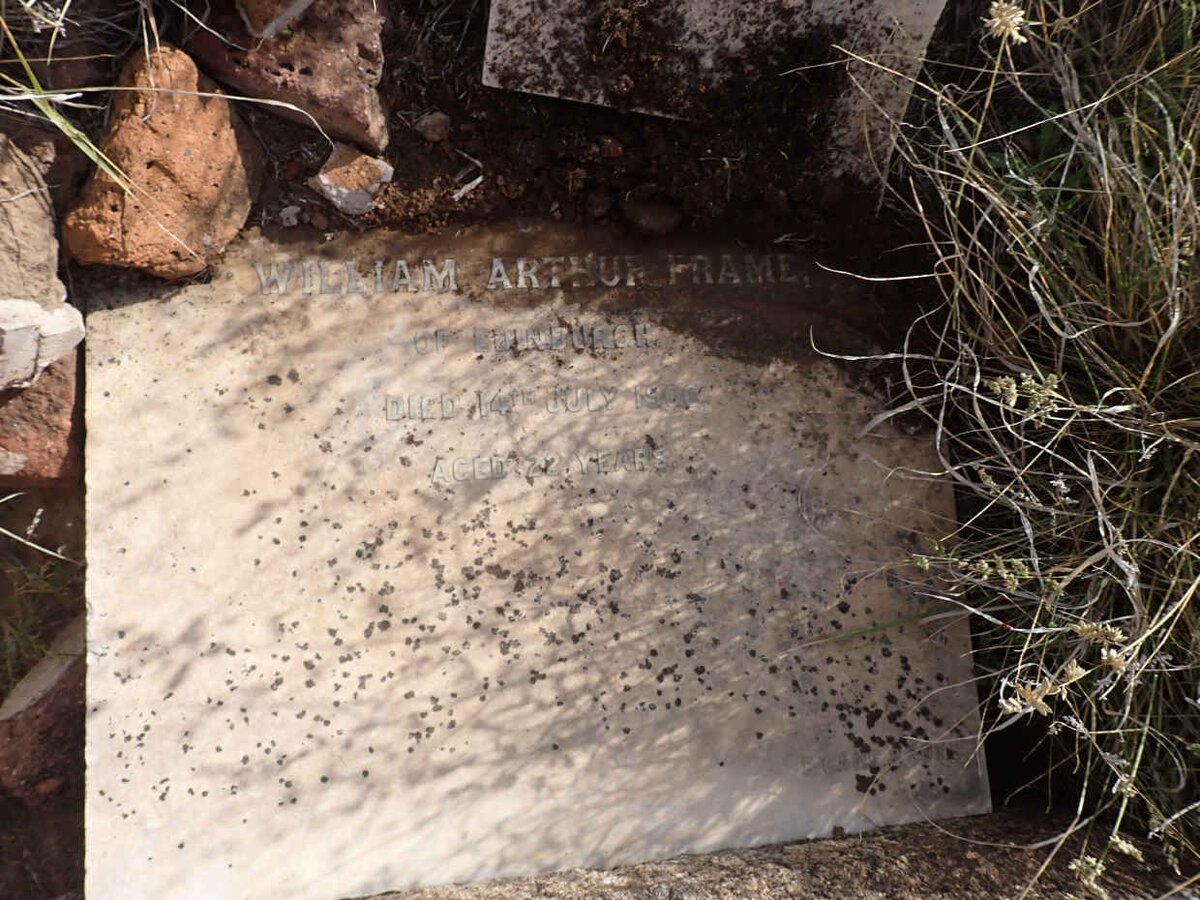 FRAME William Arthur -1906 