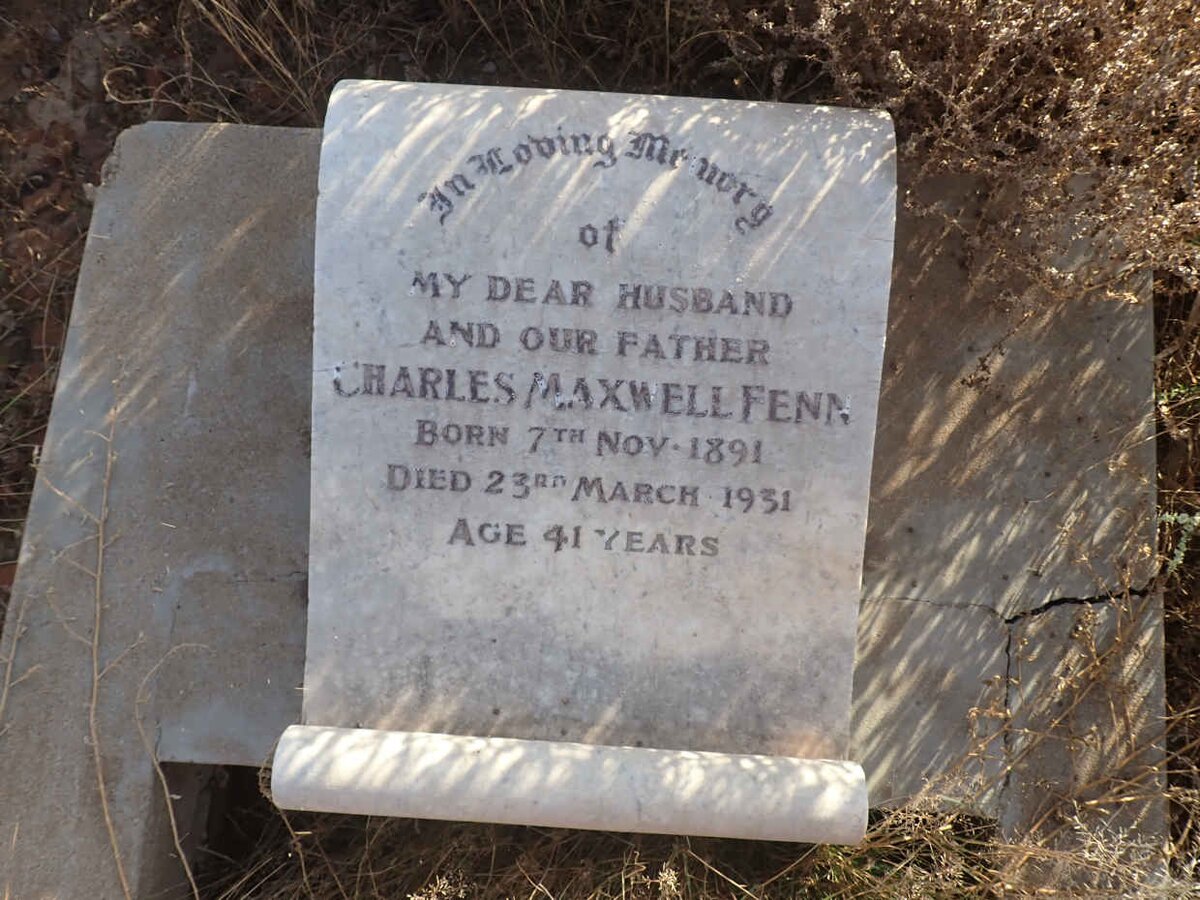 FENN Charles Maxwell 1891-1931