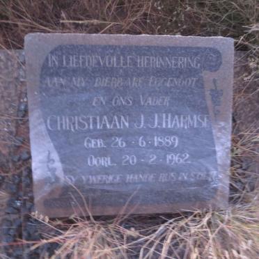 HARMSE Christiaan J.J. 1889-1962