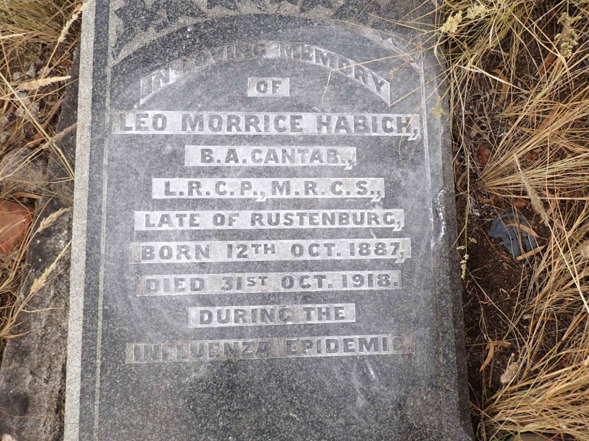 HABICK Leo Morrice 1887-1918