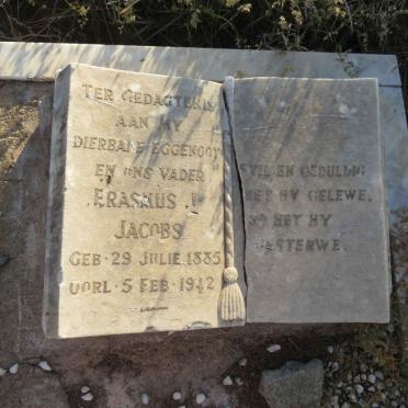 JACOBS Erasmus J. 1885-1942