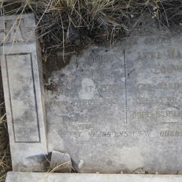 LOUW Pieter Jacobus 1875-1942 &amp; Anna Maria KLEINHANS 1884-1942