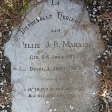 MARAIS Nellie J.B. 1890-1902