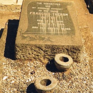 TOIT Francois Theron, du  1885-1945