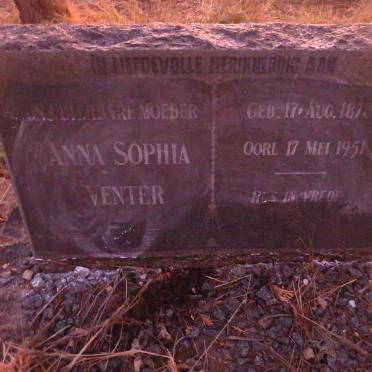 VENTER Anna Sophia 1878-1951
