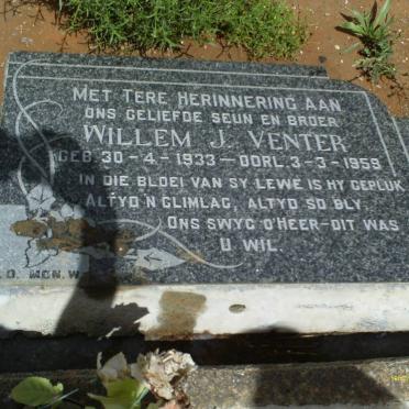VENTER Willem J. 1933-1959