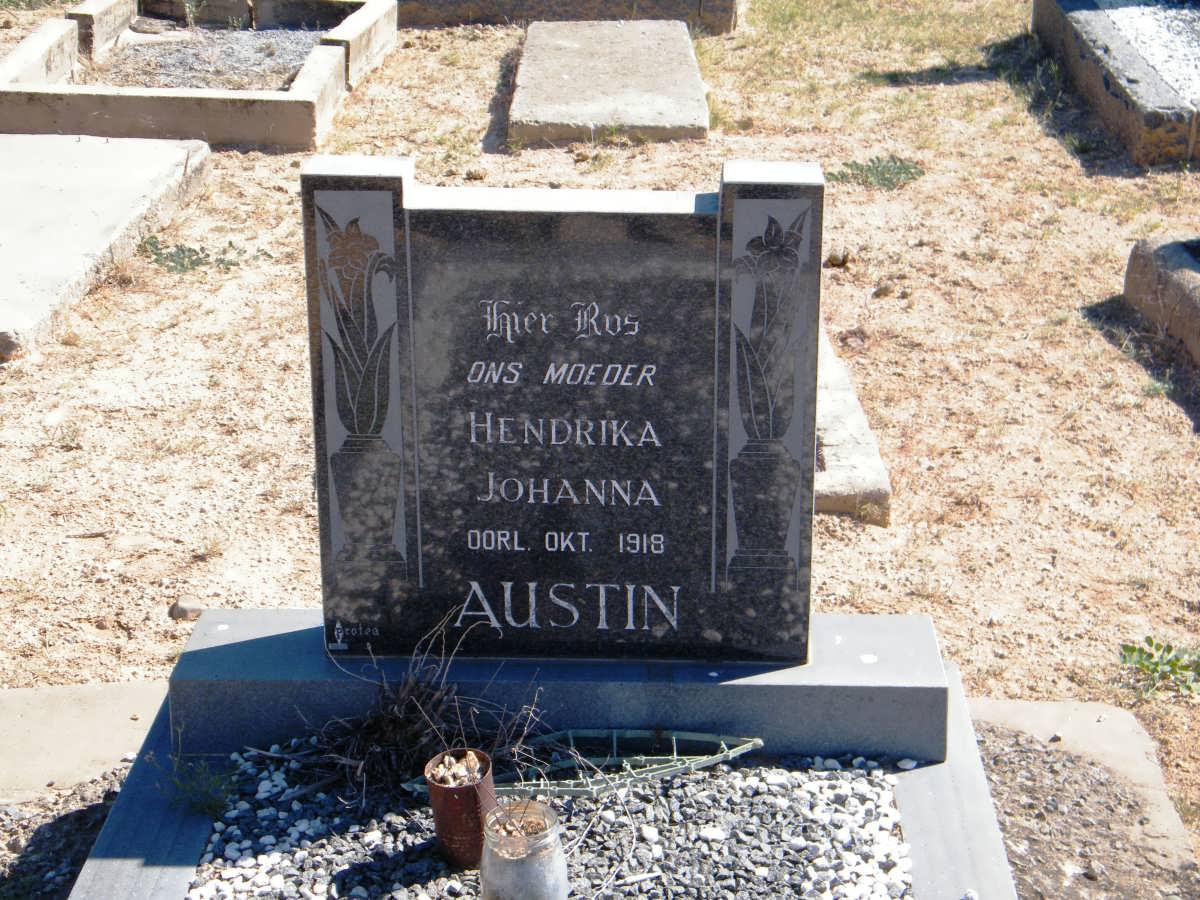 AUSTIN Hendrika Johanna -1918